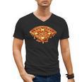 Baseball Dripping Waffle Field Men's V-Neck T-Shirt Baseball Dripping Waffle Field Men's V-Neck T-Shirt