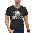 Baseball Grammie Sport Baseball Player Men's V-Neck T-Shirt Baseball Grammie Sport Baseball Player Men's V-Neck T-Shirt