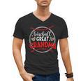 Baseball Great Grandma Of A Baseball Player Great Grandma Men's V-Neck T-Shirt Baseball Great Grandma Of A Baseball Player Great Grandma Men's V-Neck T-Shirt