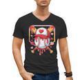 Baseball Heart Valentines Day Baseball Ice Cream Drip Boys Men's V-Neck T-Shirt Baseball Heart Valentines Day Baseball Ice Cream Drip Boys Men's V-Neck T-Shirt