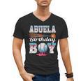 Baseball Ice Cream Drip Abuela Of The Birthday Boy Men's V-Neck T-Shirt Baseball Ice Cream Drip Abuela Of The Birthday Boy Men's V-Neck T-Shirt