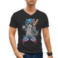 Baseball Ice Cream Drip For Boys And Girls Batter Game Day Men's V-Neck T-Shirt