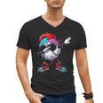 Baseball Ice Cream Drip Dabbing Sports Sprinkles For Boys Men's V-Neck T-Shirt Baseball Ice Cream Drip Dabbing Sports Sprinkles For Boys Men's V-Neck T-Shirt