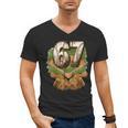 Baseball Ice Cream Drip Number 67 Playground Player 67th Men's V-Neck T-Shirt Baseball Ice Cream Drip Number 67 Playground Player 67th Men's V-Neck T-Shirt