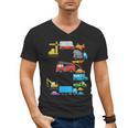 Baseball Ice Cream Drip Vehicles Youth Baseball Drip Men's V-Neck T-Shirt Baseball Ice Cream Drip Vehicles Youth Baseball Drip Men's V-Neck T-Shirt