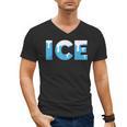 Baseball ICE Ice Cream Drip Baseball Drip Baseball Men's V-Neck T-Shirt