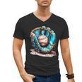 Baseball Lifestyle Apparel Youth Baseball Drip Ice Cream Men's V-Neck T-Shirt Baseball Lifestyle Apparel Youth Baseball Drip Ice Cream Men's V-Neck T-Shirt