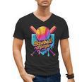 Baseball Lifestyle Drip Icecream Men's V-Neck T-Shirt