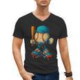 Baseball Lifestyle Youth Baseball Drip Icecream Men's V-Neck T-Shirt