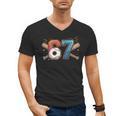 Baseball Lover Drip Number 67 Player 67th Birthday Meme Men's V-Neck T-Shirt Baseball Lover Drip Number 67 Player 67th Birthday Meme Men's V-Neck T-Shirt
