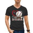 Baseball Nona Family Matching Cute Baseball Lover Men's V-Neck T-Shirt Baseball Nona Family Matching Cute Baseball Lover Men's V-Neck T-Shirt