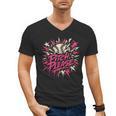 Baseball Phrase With Stars Men's V-Neck T-Shirt Baseball Phrase With Stars Men's V-Neck T-Shirt