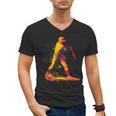 Baseball Player Men's V-Neck T-Shirt