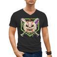 Baseball Pumpkin Halloween Baseball Drip Spooky Halloween Men's V-Neck T-Shirt Baseball Pumpkin Halloween Baseball Drip Spooky Halloween Men's V-Neck T-Shirt