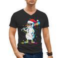 Baseball Snowman Drip Cool Christmas Men Boys Girls Men's V-Neck T-Shirt Baseball Snowman Drip Cool Christmas Men Boys Girls Men's V-Neck T-Shirt