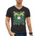 Baseball St Patricks Day Boys Girls Men Women Shamrock Green Men's V-Neck T-Shirt Baseball St Patricks Day Boys Girls Men Women Shamrock Green Men's V-Neck T-Shirt