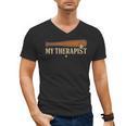 Baseball Tee My Therapist Bat Men Women Kids Men's V-Neck T-Shirt Baseball Tee My Therapist Bat Men Women Kids Men's V-Neck T-Shirt
