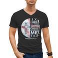 Christian Baseball Men Boy Player Team Religious Philippians Men's V-Neck T-Shirt Christian Baseball Men Boy Player Team Religious Philippians Men's V-Neck T-Shirt