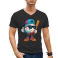 Cool Baseball Drip For Boys Ice Cream Drip Baseball Kids Men's V-Neck T-Shirt Cool Baseball Drip For Boys Ice Cream Drip Baseball Kids Men's V-Neck T-Shirt