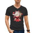 Cupid Baseball Drip Icecream Apparel Youth Boy Valentine Men's V-Neck T-Shirt