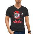 Dabbing Baseball Drip Ice Cream Youth Boy Valentines Day Men's V-Neck T-Shirt Dabbing Baseball Drip Ice Cream Youth Boy Valentines Day Men's V-Neck T-Shirt