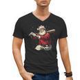 Dominican Santa Christmas Beisbol Baseball Dominicano Men's V-Neck T-Shirt Dominican Santa Christmas Beisbol Baseball Dominicano Men's V-Neck T-Shirt