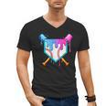 Dripping Baseball Pocket Respect The Drip Boys Baseball Men's V-Neck T-Shirt