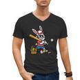 Easter Bunny Baseball Player Batter Rabbit Boys Kids Men Men's V-Neck T-Shirt Easter Bunny Baseball Player Batter Rabbit Boys Kids Men Men's V-Neck T-Shirt