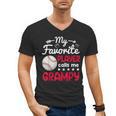 My Favorite Player Calls Me Grampy Baseball Grampy Men's V-Neck T-Shirt My Favorite Player Calls Me Grampy Baseball Grampy Men's V-Neck T-Shirt