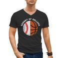 Granny Of Ballers Baseball Basketball Grandma Granny Men's V-Neck T-Shirt