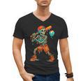 Halloween Baseball Skeleton Ice Cream Drip Baseball Boys Kid Men's V-Neck T-Shirt Halloween Baseball Skeleton Ice Cream Drip Baseball Boys Kid Men's V-Neck T-Shirt