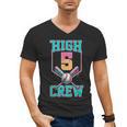 Hi 5 Birthday Party Decorations For Boy Baseball Drip 5th Men's V-Neck T-Shirt Hi 5 Birthday Party Decorations For Boy Baseball Drip 5th Men's V-Neck T-Shirt