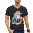 HUGvyn 6 7 Baseball Number Kid Drip Ice Cream Six Seven Meme Men's V-Neck T-Shirt HUGvyn 6 7 Baseball Number Kid Drip Ice Cream Six Seven Meme Men's V-Neck T-Shirt