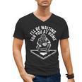 I'Ll Be Waiting For You At Home Baseball Catcher Men's V-Neck T-Shirt I'Ll Be Waiting For You At Home Baseball Catcher Men's V-Neck T-Shirt