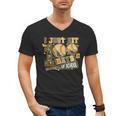 I Just Hit 100 Days Of School Baseball Teacher Student Retro Men's V-Neck T-Shirt I Just Hit 100 Days Of School Baseball Teacher Student Retro Men's V-Neck T-Shirt