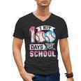 Kids 100 Days Of School Boys 100th Day Baseball Drip Toddler Men's V-Neck T-Shirt Kids 100 Days Of School Boys 100th Day Baseball Drip Toddler Men's V-Neck T-Shirt