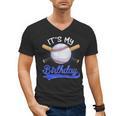 Kids 8th Baseball Birthday Party Boys Sport Fan 8 Years Old Men's V-Neck T-Shirt Kids 8th Baseball Birthday Party Boys Sport Fan 8 Years Old Men's V-Neck T-Shirt