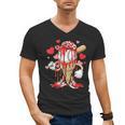Kids Baseball Drip Ice Cream Apparel Kids Boys Valentine Men's V-Neck T-Shirt Kids Baseball Drip Ice Cream Apparel Kids Boys Valentine Men's V-Neck T-Shirt
