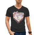Kids Happy Easter Bunny Playing Baseball Boy Ice Cream Drip Men's V-Neck T-Shirt Kids Happy Easter Bunny Playing Baseball Boy Ice Cream Drip Men's V-Neck T-Shirt