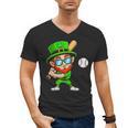 Kids St Patricks Day Shirt Leprechaun Baseball Boys Men Men's V-Neck T-Shirt Kids St Patricks Day Shirt Leprechaun Baseball Boys Men Men's V-Neck T-Shirt