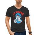 L7 Weenie Baseball Softball Men's V-Neck T-Shirt L7 Weenie Baseball Softball Men's V-Neck T-Shirt