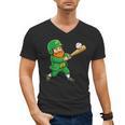 Leprechaun Playing Baseball St Patricks Day Men Boys Kids Men's V-Neck T-Shirt Leprechaun Playing Baseball St Patricks Day Men Boys Kids Men's V-Neck T-Shirt