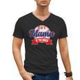 Mama Rookie Of Year 1st Birthday Baseball Theme Matching Men's V-Neck T-Shirt Mama Rookie Of Year 1st Birthday Baseball Theme Matching Men's V-Neck T-Shirt