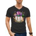 Mardi Gras Baseball Jester Hat Fleur De Lis Boys Girls Kids Men's V-Neck T-Shirt Mardi Gras Baseball Jester Hat Fleur De Lis Boys Girls Kids Men's V-Neck T-Shirt