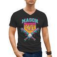 Mason 41 Meme Ice Cream Drip Baseball Birthday Costume Men's V-Neck T-Shirt Mason 41 Meme Ice Cream Drip Baseball Birthday Costume Men's V-Neck T-Shirt