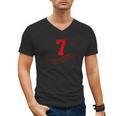 Number 7 Years Baseball 7TH Birthday Men's V-Neck T-Shirt