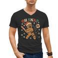 Oh Snap Gingerbread 67 Meme Baseball Christmas Xmas Men's V-Neck T-Shirt