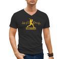 Pittsburgh Lovers Skyline Retro Baseball Heartbeat Men Women Men's V-Neck T-Shirt