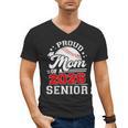 Proud Mom Of A 2026 Senior Baseball Graduation 2026 Men's V-Neck T-Shirt Proud Mom Of A 2026 Senior Baseball Graduation 2026 Men's V-Neck T-Shirt