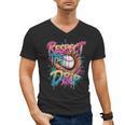 Respect The Drip Baseball Drip Glove Youth Boys Girls Player Men's V-Neck T-Shirt